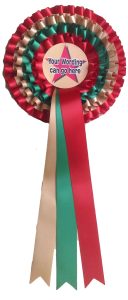 personalised rosettes