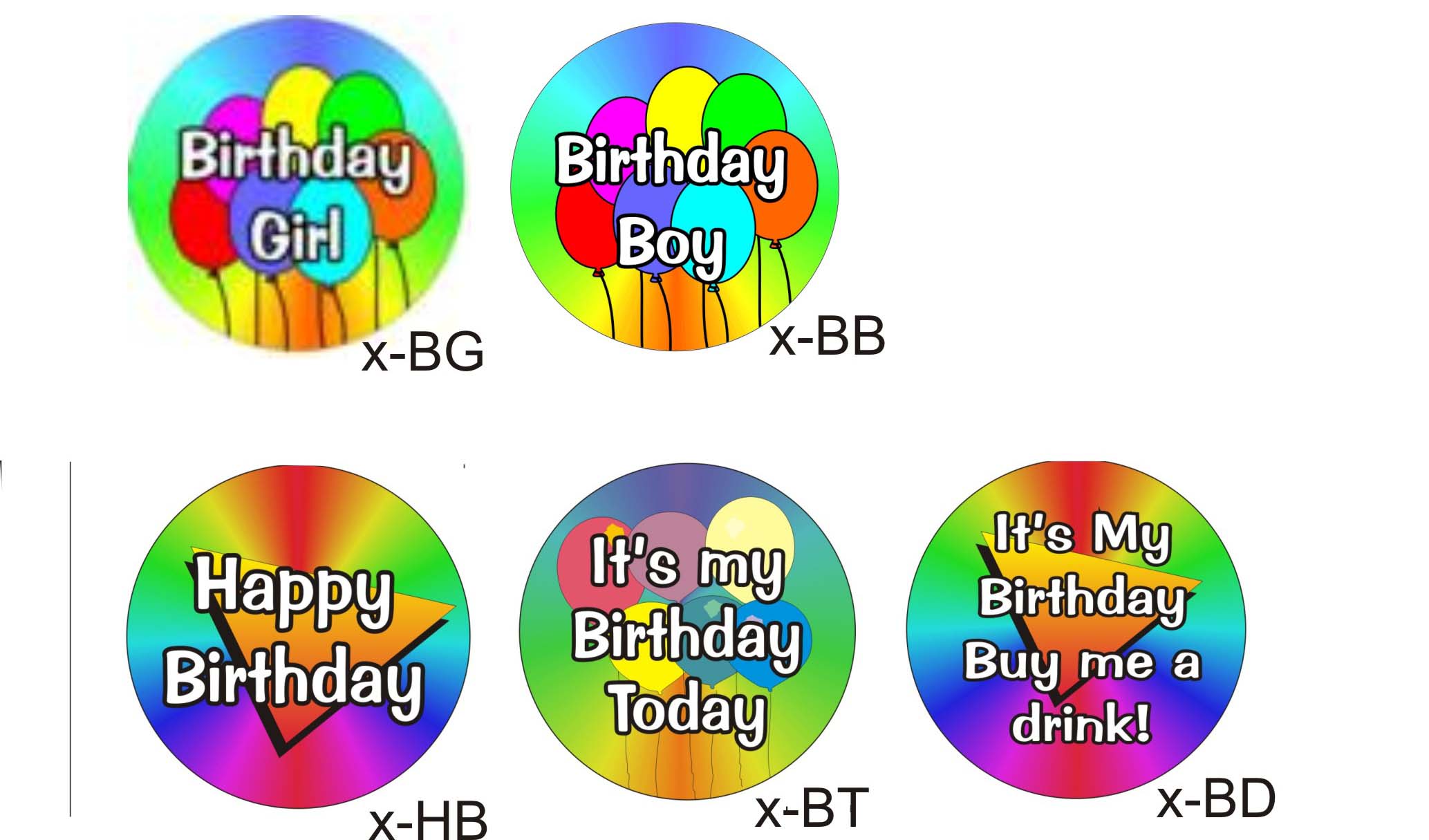 Hen Party and Birthday Badges - Image 6