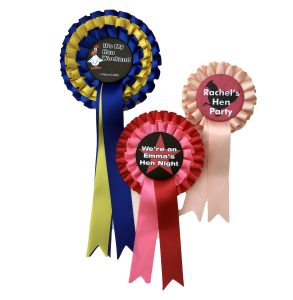 personalised rosette