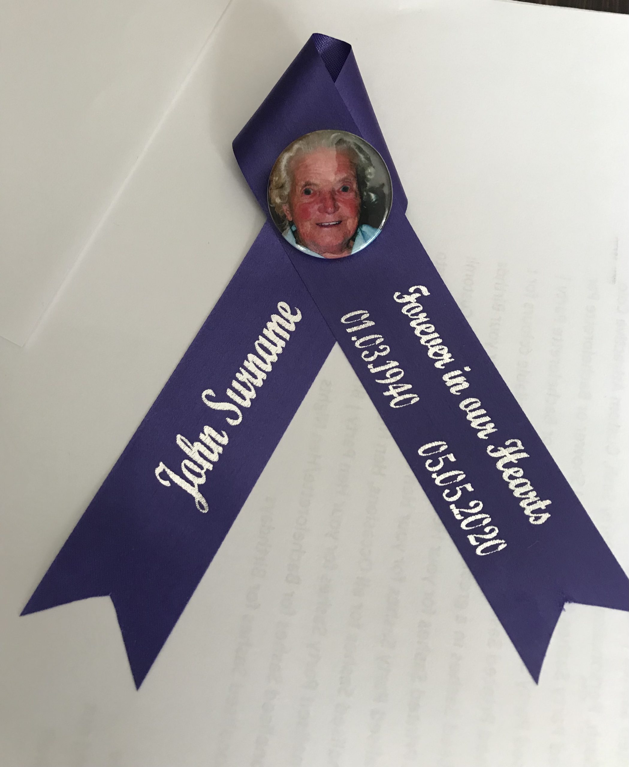 Personalised Ribbon | Sashes n Ribbons